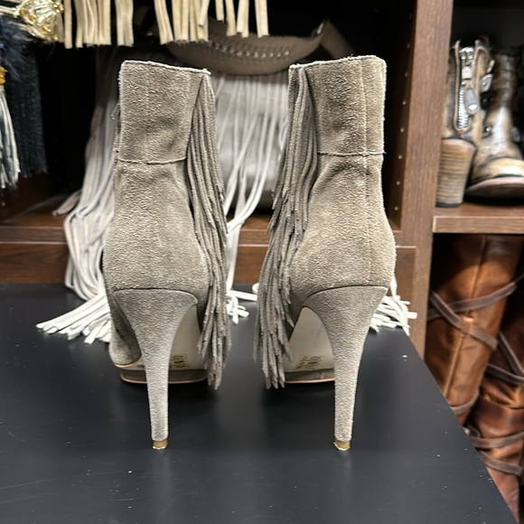 BCBG leather fringe booties - Picture 5 of 7